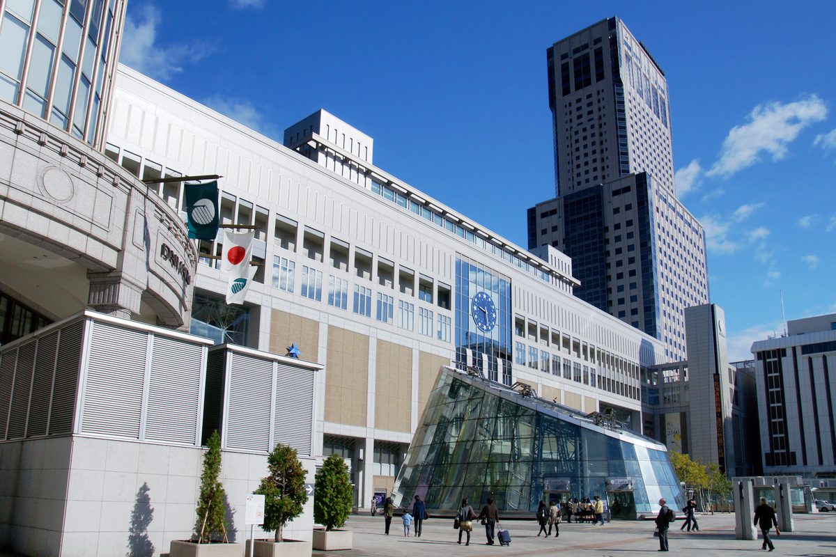 JR札幌駅の駅舎(札幌市北区)