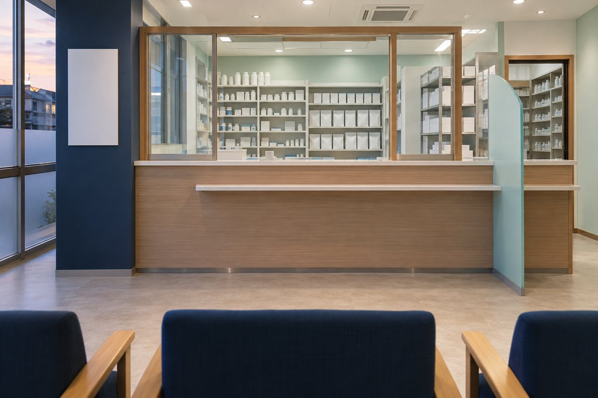 患者側から見た調剤薬局の投薬窓口