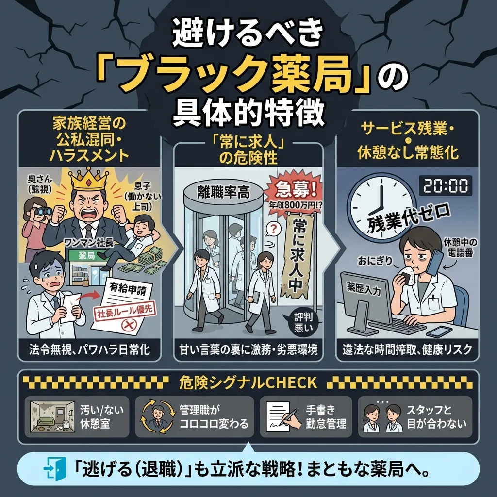 最新の自動分包機や監査システムが導入された調剤薬局で、薬剤師が効率的に業務を行う様子。対物業務の負担を軽減する設備投資は、患者対応に注力できる働きやすい職場環境の重要な条件です。