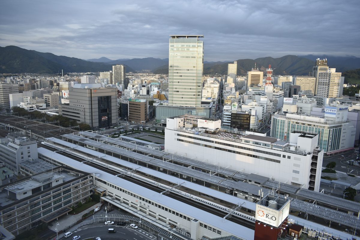 静岡市葵区・静岡駅前(県都の中心繁華圏・県庁と駿府城公園に近い)