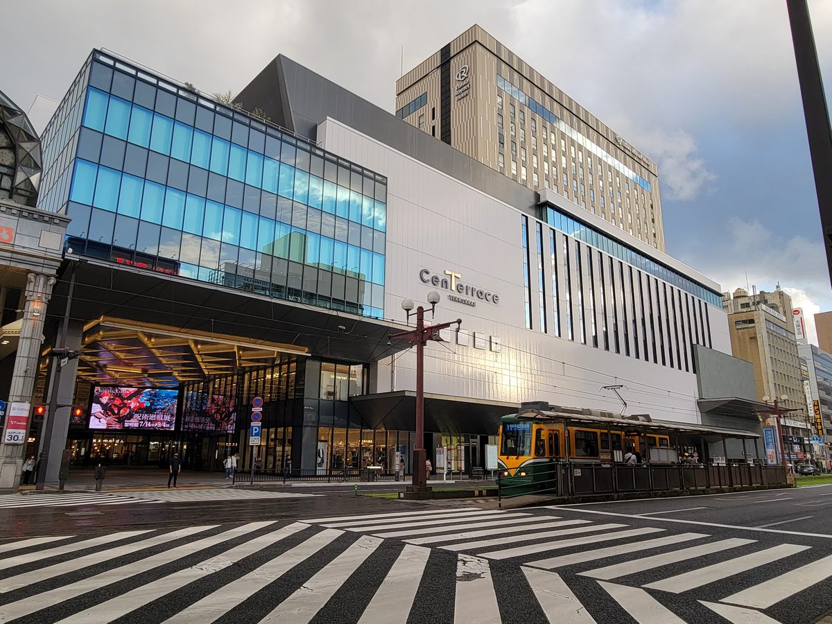 鹿児島市天文館一帯・繁華核の街並み(エリアC 65店の中心街)
