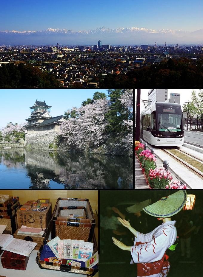 富山市中心街・富山駅圏(立山連峰を望む北陸中核市)