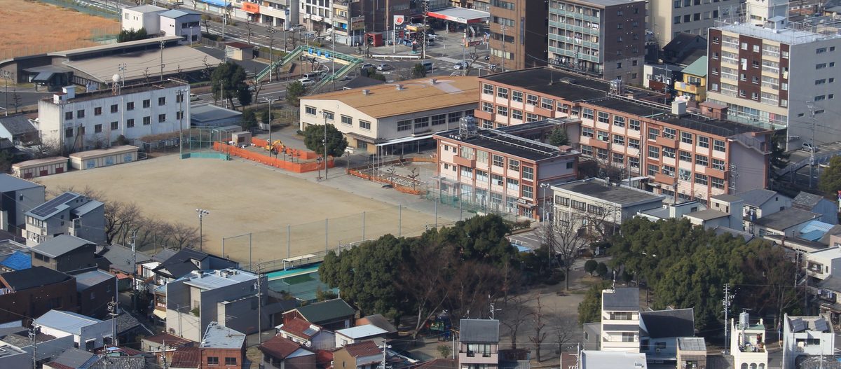 岐阜市北部・住宅圏の郊外景観(エリアCの参考景観)